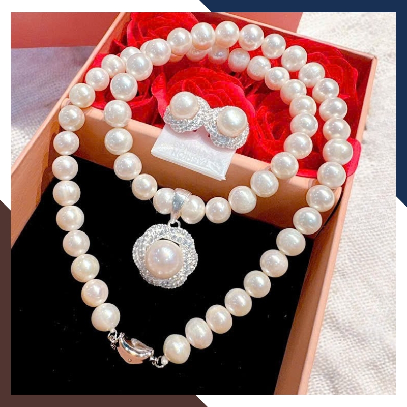 BTSNT227 – Bộ Ngọc Trai Nhiều Thiết Kế Trong Một Mã, Chọn Riêng Từng Set Theo Phong Cách