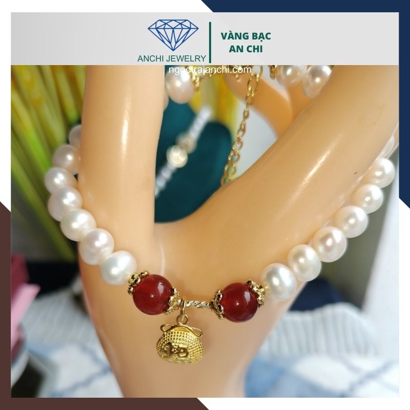 Charm bạc treo túi tiền mạ vàng AC065, bảo hành 2 năm không phai màu - bán sỉ toàn quốc