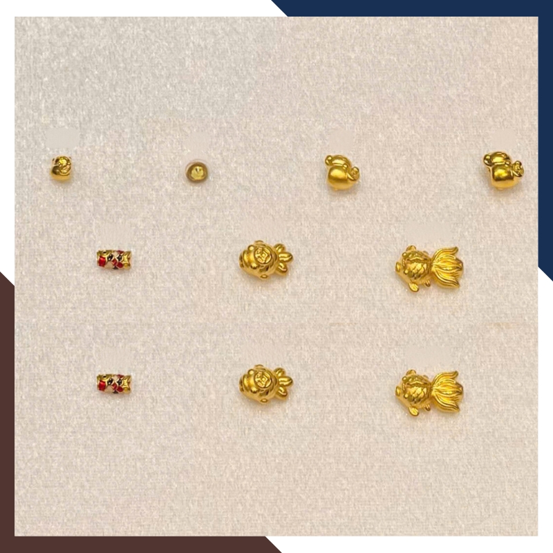 Charm Mèo Thần Tài Vàng 24k CHARMV90 - Thu hút Tài Lộc, May Mắn Trọn Vẹn