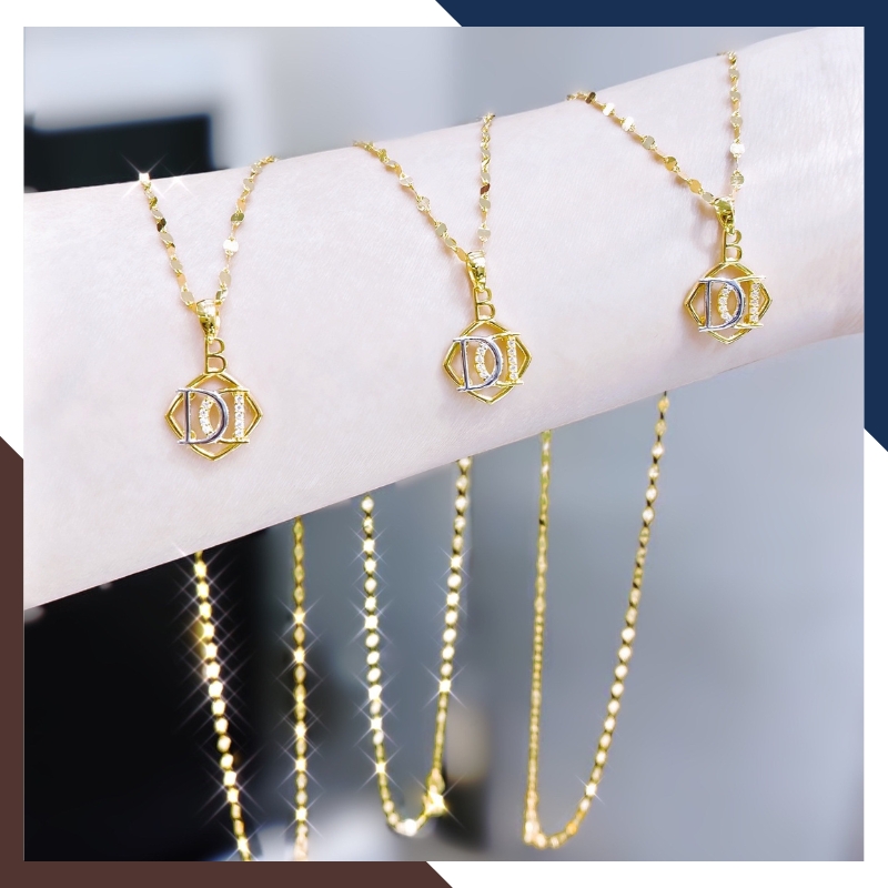 Dây Chuyền Vàng Nữ Mẫu Mới Đẹp & Cá Tính DCVN296 | Vàng Ý 10k