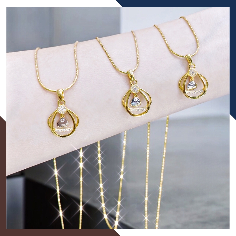 Dây Chuyền Vàng Nữ Mẫu Mới Đẹp & Cá Tính DCVN296 | Vàng Ý 10k