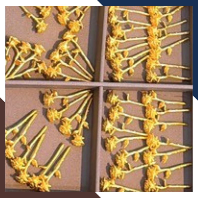 Hoa Hồng Bằng Vàng 24k 9999 Làm Quà Tặng Người Yêu Mã QTV01