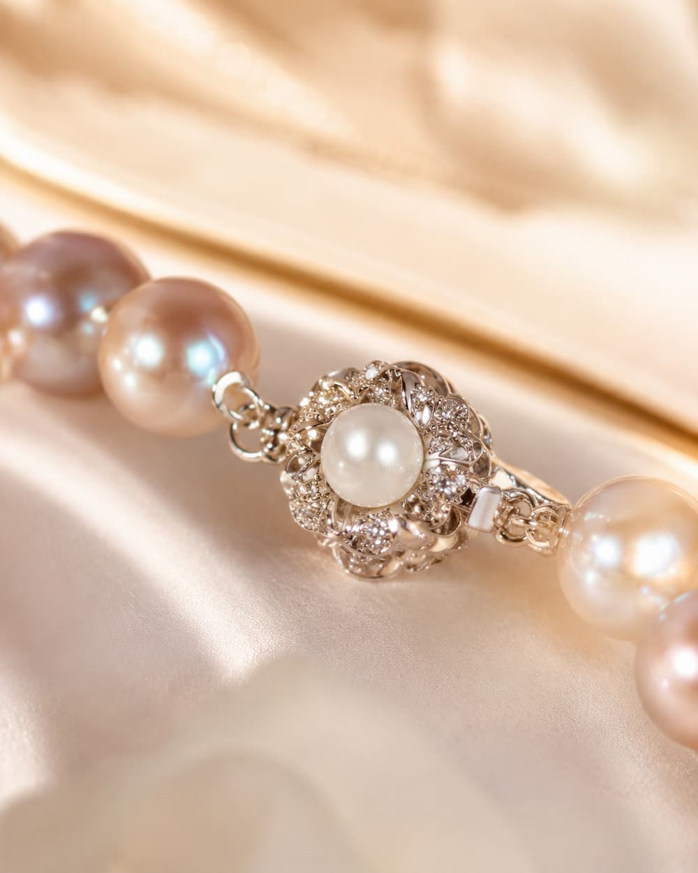 Bộ Trang Sức Ngọc Trai Màu Hồng BTSNT257 – Set Pearl Feminine Luxury Sang Trọng, Nữ Tính Và Dễ Ứng Dụng