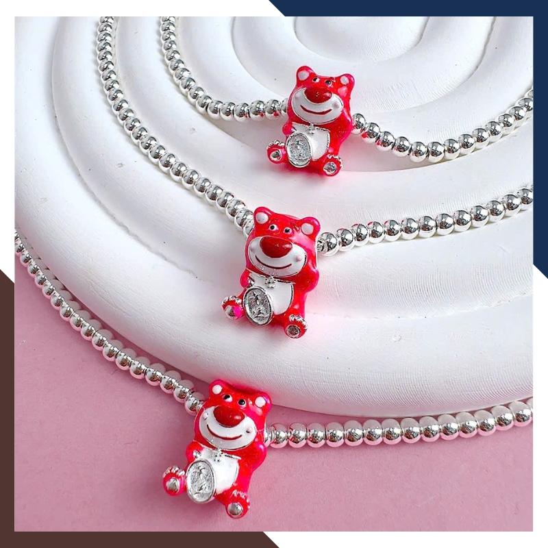 Lắc Bạc Cho Bé Labubu Mã LTBCB018