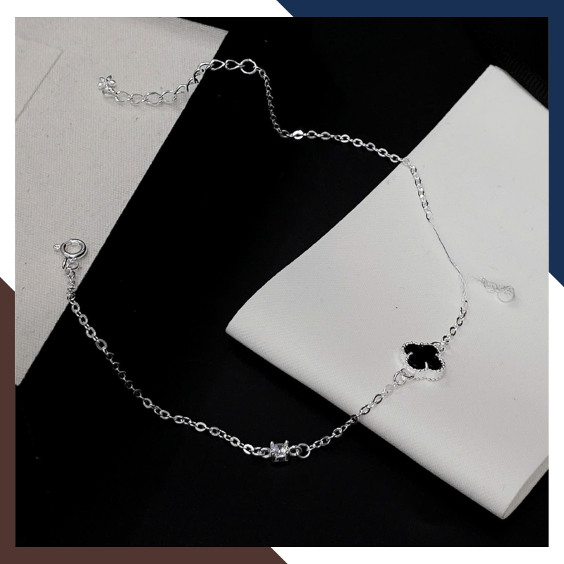 Lắc Chân Bạc Nữ Nguyên Chất LCBN01 - Nhiều Mẫu Dễ Thương, Bền Đẹp