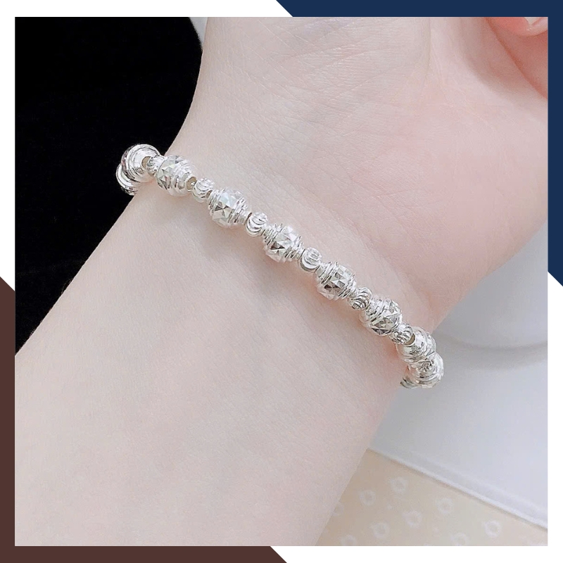 Lắc Tay Bi Bạc Nữ LTBN81