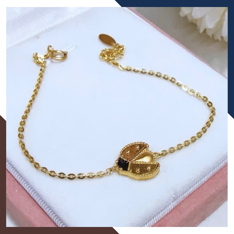 Lắc Tay Vàng Nữ 10K Charm Nhiều Mẫu LTVN367 – Thiết Kế Thời Trang, Đeo Đẹp Mỗi Ngày