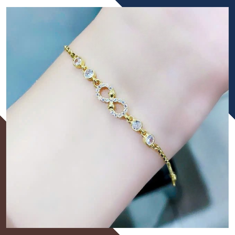 Lắc Tay Vàng Nữ 10k LTVN313 – Nhiều Mẫu Sang Trọng – Tôn Da – Phù Hợp Mọi Trang Phục