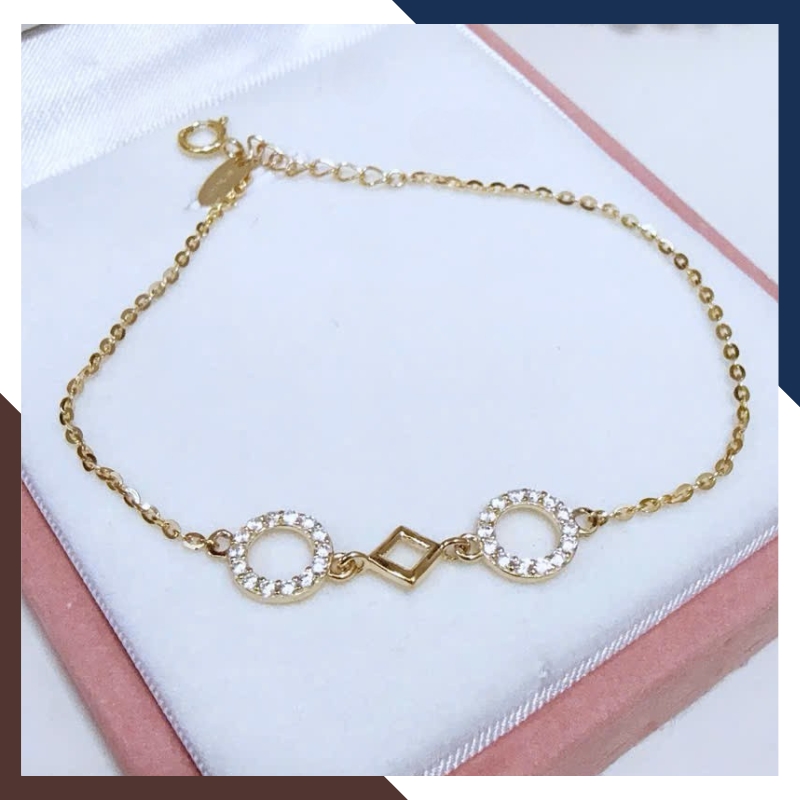 Lắc Tay Vàng Nữ 10K LTVN321 – Nhiều Mẫu Charm Thanh Lịch, Dễ Phối, Phù Hợp Đeo Hằng Ngày