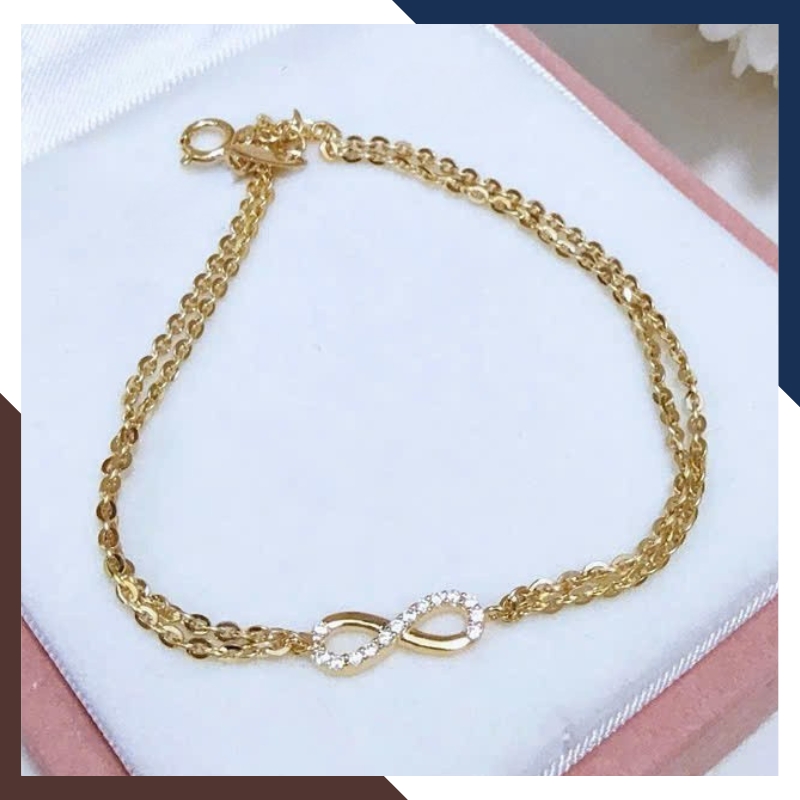 Lắc Tay Vàng Nữ 10K LTVN321 – Bền Đẹp, Thanh Lịch & Dễ Phối