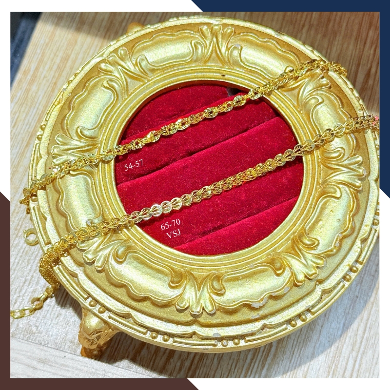 Lắc Tay Vàng Nữ 10K Trơn Kiểu Đuôi Phụng LTVN303 – Bắt Sáng, Sang Trọng