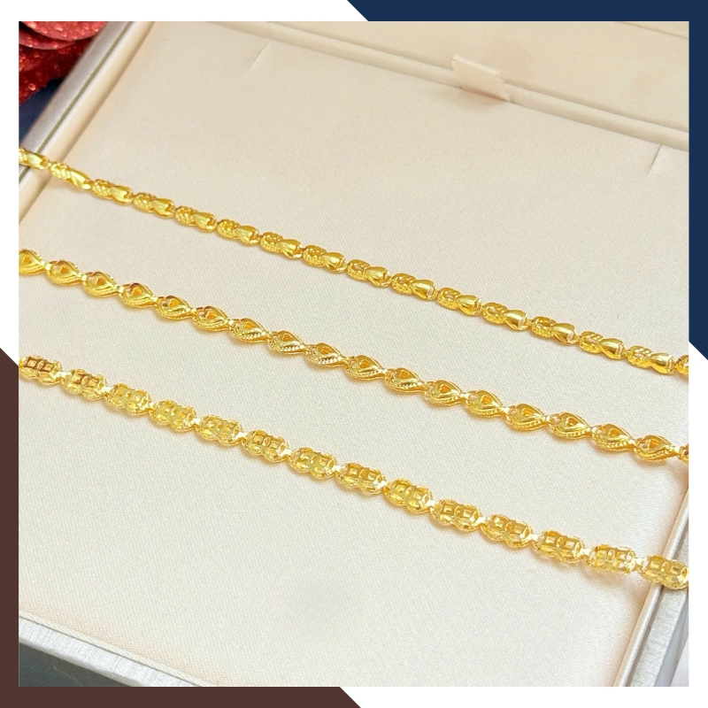 Lắc Tay Vàng Trơn Cho Nam Nữ LTVN286 – Bản To Nổi Bật & Sang Trọng