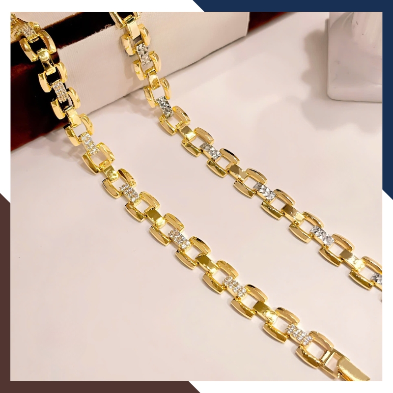 Lắc Tay Vàng Nữ Trơn LTVN286 – Bản To Nổi Bật & Sang Trọng