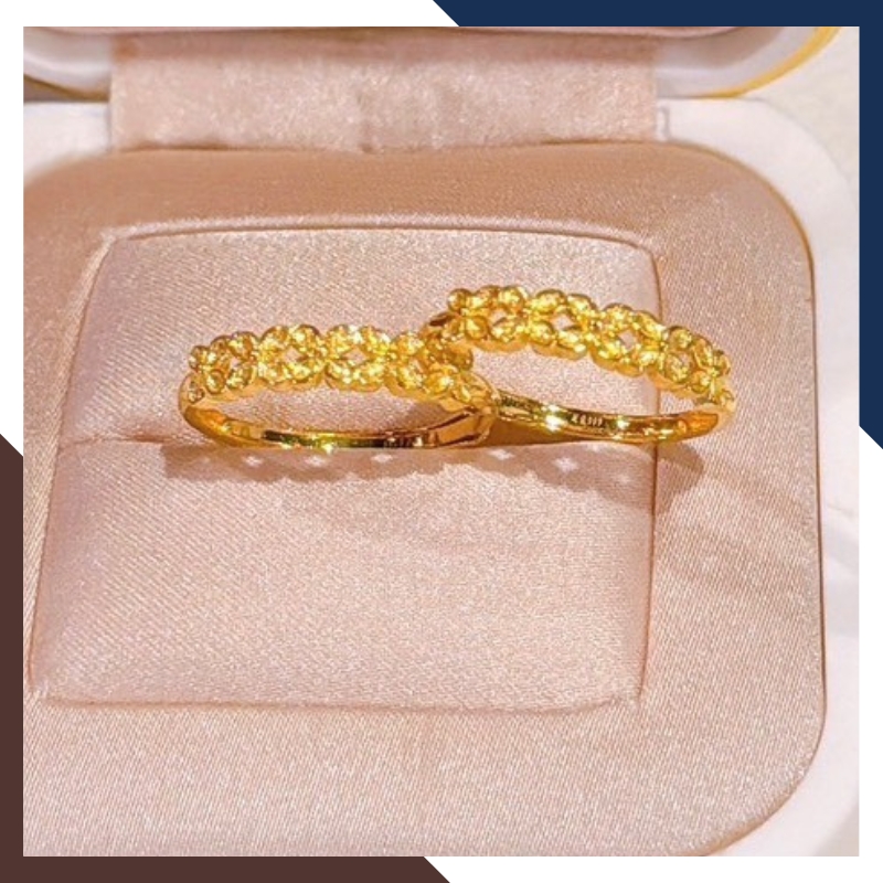 Nhẫn Cỏ 4 Lá Vàng 24k 9999 Nhiều Mẫu Đẹp Cho Nữ NVN225
