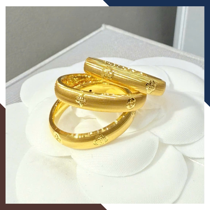 Nhẫn Cỏ 4 Lá Vàng 24k 9999 Nhiều Mẫu Đẹp Cho Nữ NVN225
