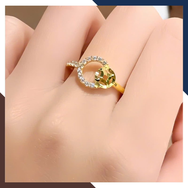 Nhẫn Kim Tiền Tài Lộc Bằng Vàng Tây 10k Nhiều Mẫu Mới 2025 Mã NVN73