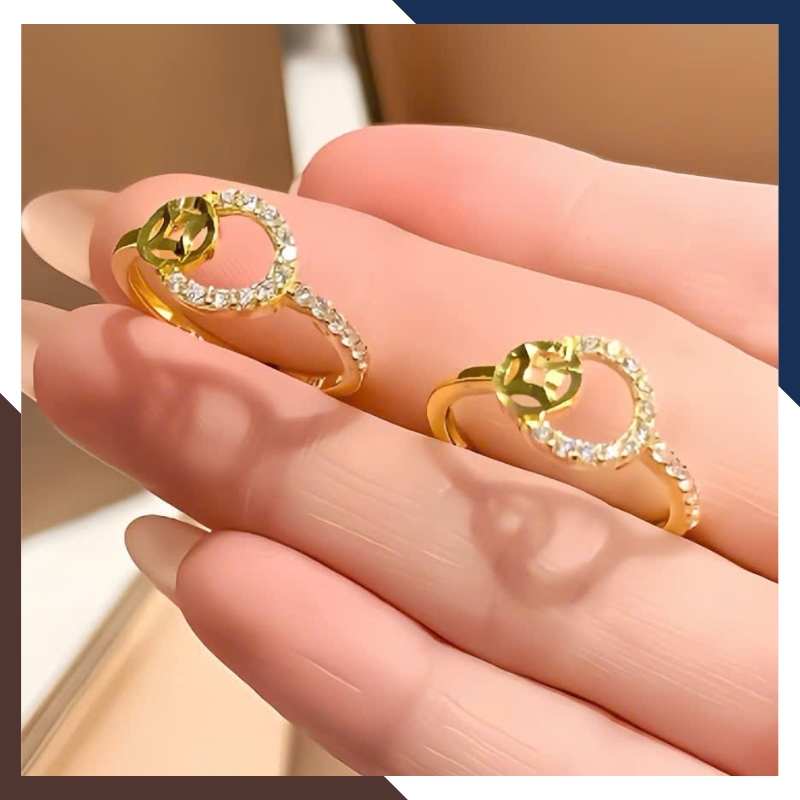 Nhẫn Kim Tiền Tài Lộc Bằng Vàng Tây 10k Nhiều Mẫu Mới 2025 Mã NVN73