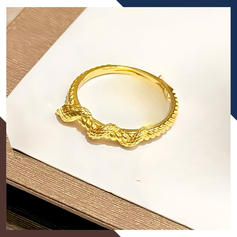 Nhẫn Rắn Vàng Tây 10k Nhiều Mẫu Mới 2025 Mã NVN69