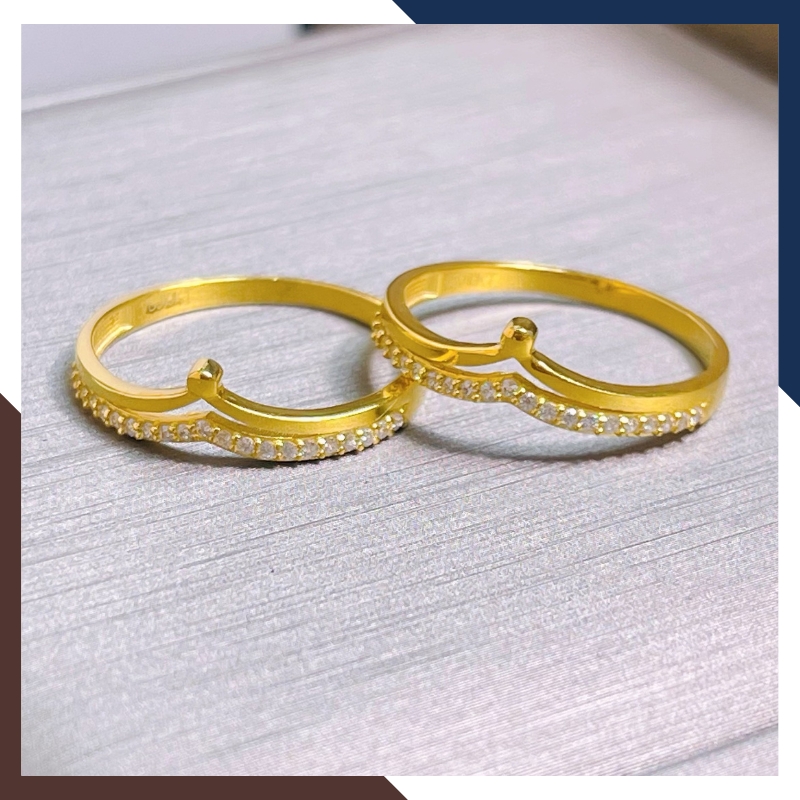 Nhẫn vàng tây nữ 10K hình vương miện NVN331 – Quà tặng bạn gái với thông điệp “Em là nữ hoàng”