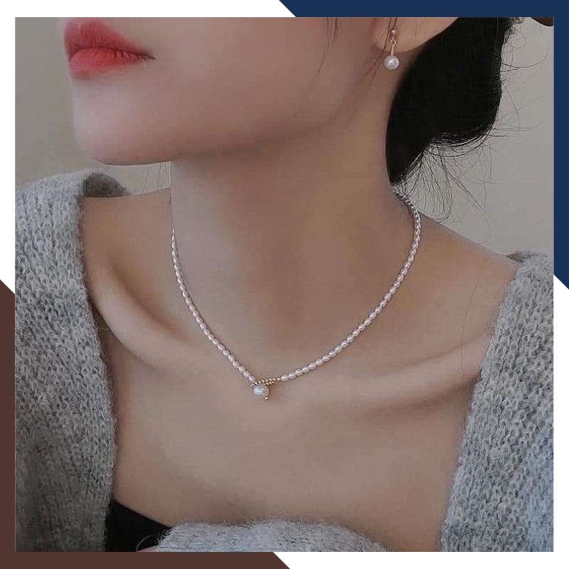 vòng cổ ngọc trai cho độ tuổi 18-25