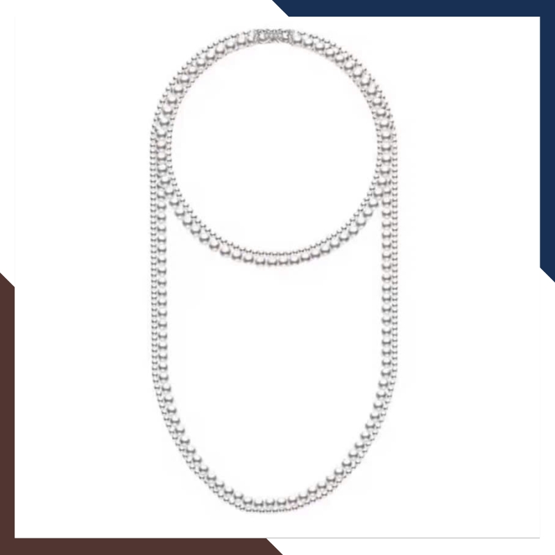 Vòng Cổ Ngọc Trai Dài 135CM VCNT100