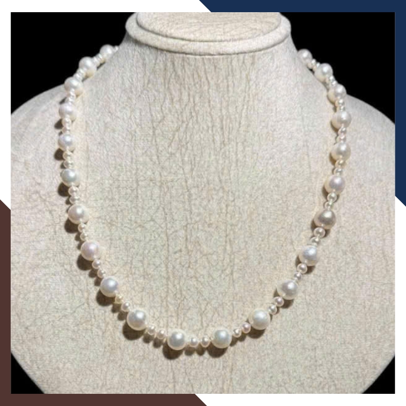 Vòng Cổ Ngọc Trai Nước Ngọt Cao Cấp VCNT129