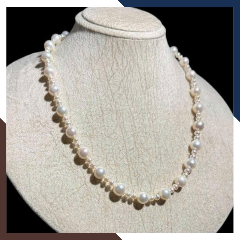 Vòng Cổ Ngọc Trai Nước Ngọt Cao Cấp VCNT129