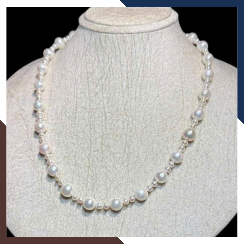 Vòng Cổ Ngọc Trai Nước Ngọt Cao Cấp VCNT129