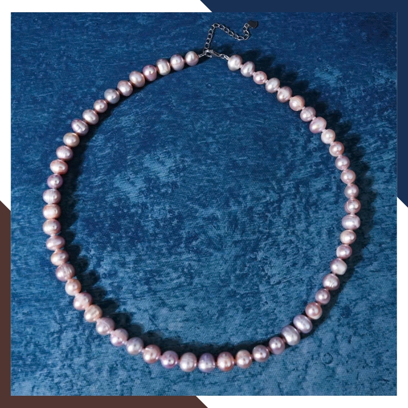 Vòng cổ ngọc trai tím VCNT167 – Sang trọng & Quyến rũ