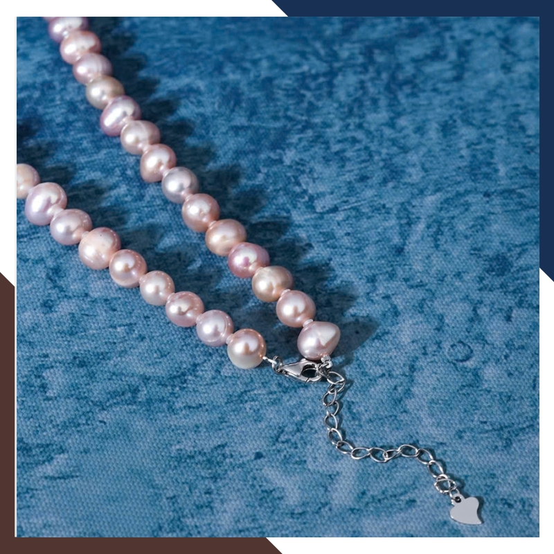 Vòng cổ ngọc trai tím VCNT167 – Sang trọng & Quyến rũ