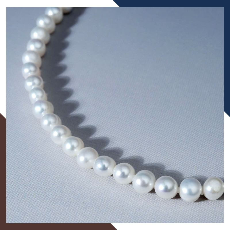Vòng cổ ngọc trai trắng tự nhiên VCNT169 – Thanh lịch & tinh tế