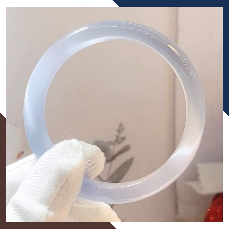 Vòng tay đá mắt mèo trắng, xanh, hồng, vàng bản liền cho nữ mệnh kim, mộc, thủy, hỏa, thổ mã AC60