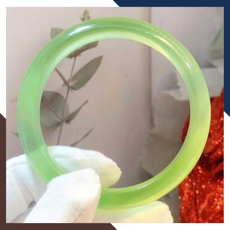 Vòng tay đá mắt mèo trắng, xanh, hồng, vàng bản liền cho nữ mệnh kim, mộc, thủy, hỏa, thổ mã AC60