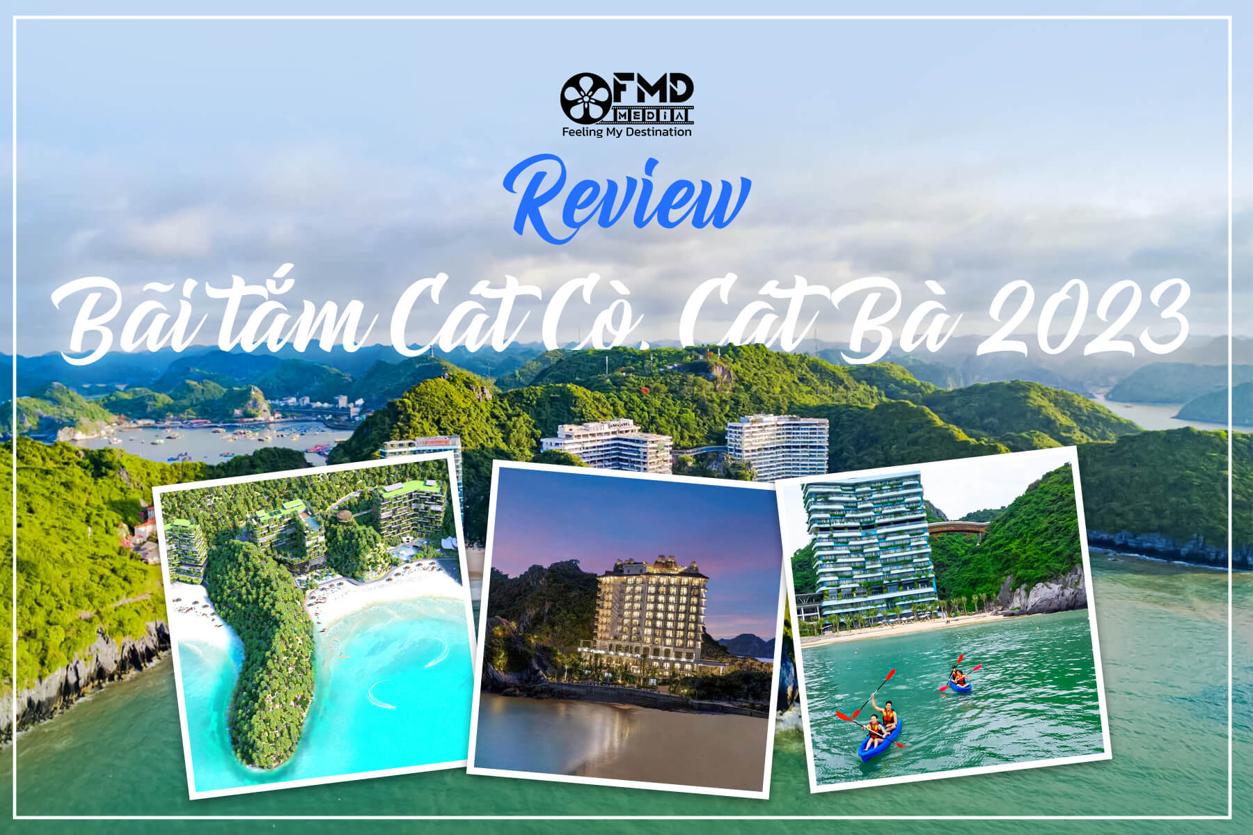 Review bãi tắm Cát Cò Cát Bà 2023