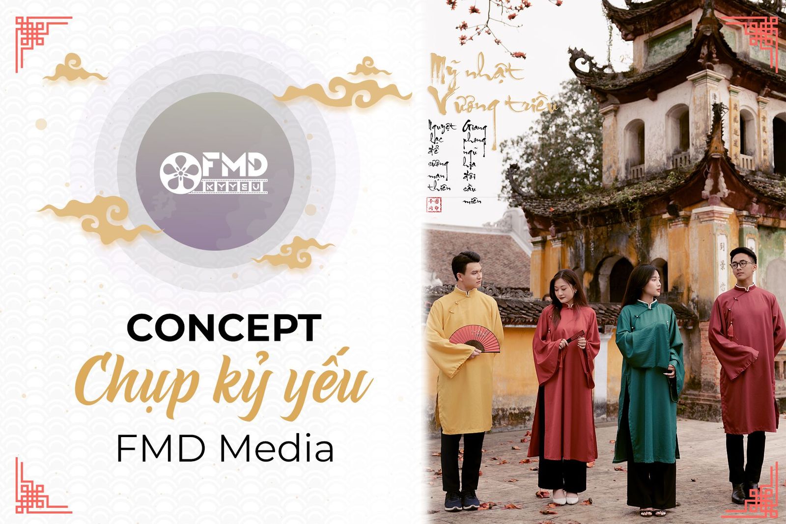 Địa điểm chụp kỷ yếu concept cổ phục độc đáo, ấn tượng