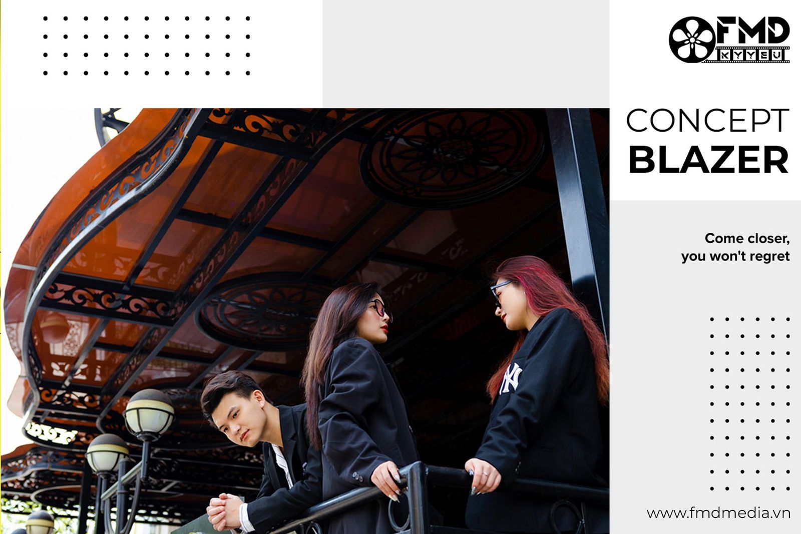 Chụp kỷ yếu concept blazer độc và lạ năm 2023