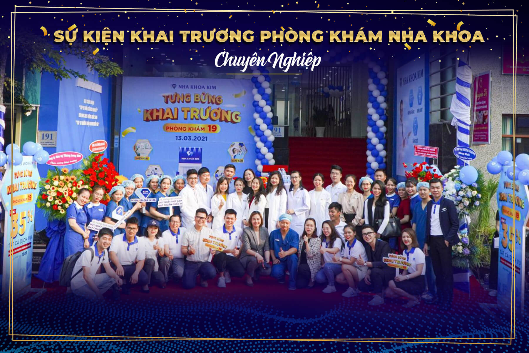 Tổ chức sự kiện khai trương phòng khám nha khoa uy tín tại Hải Phòng