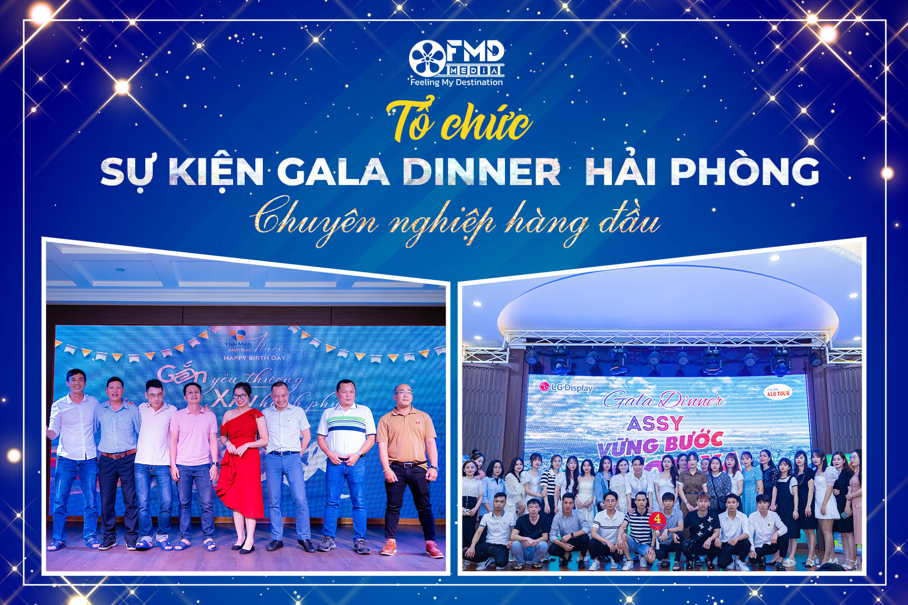 Đơn vị tổ chức sự kiện Gala Dinner Hải Phòng chất lượng, giá tốt