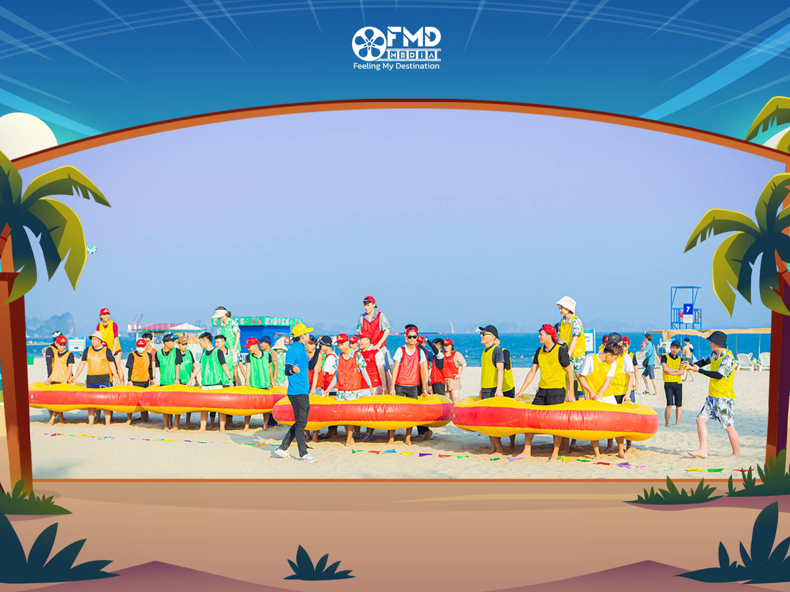 FMD Media chuyên cho thuê đồ chơi Teambuilding tại Hải Phòng