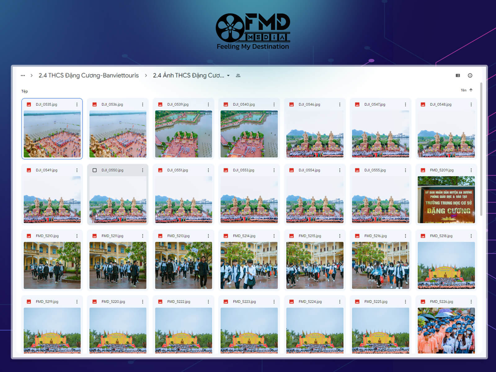 FMD Media có nhiều tiêu chuẩn lưu trữ sản phẩm