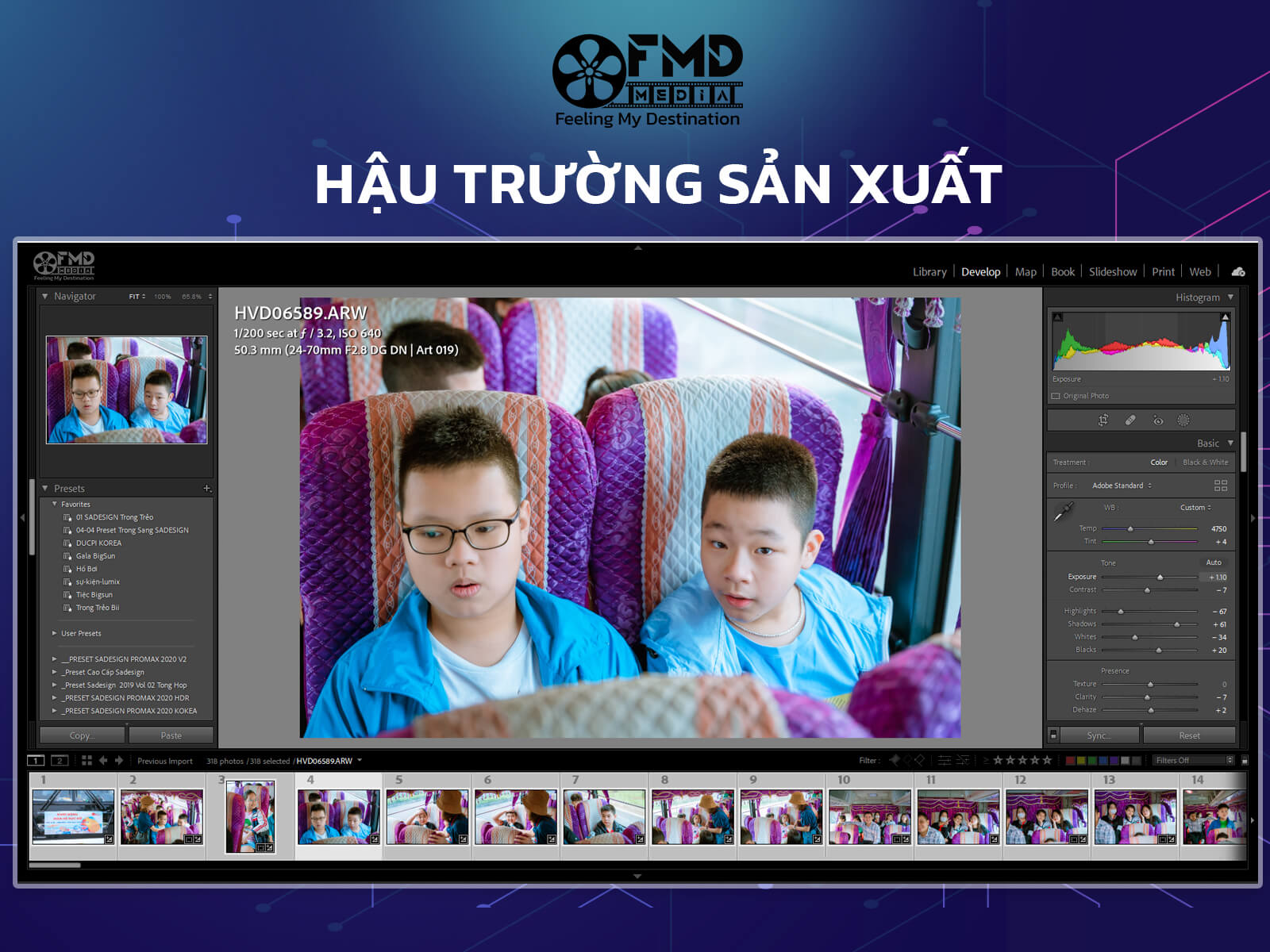 Chất lượng dịch vụ của FMD Media thể hiện qua cách lưu trữ và backup file chuyên nghiệp