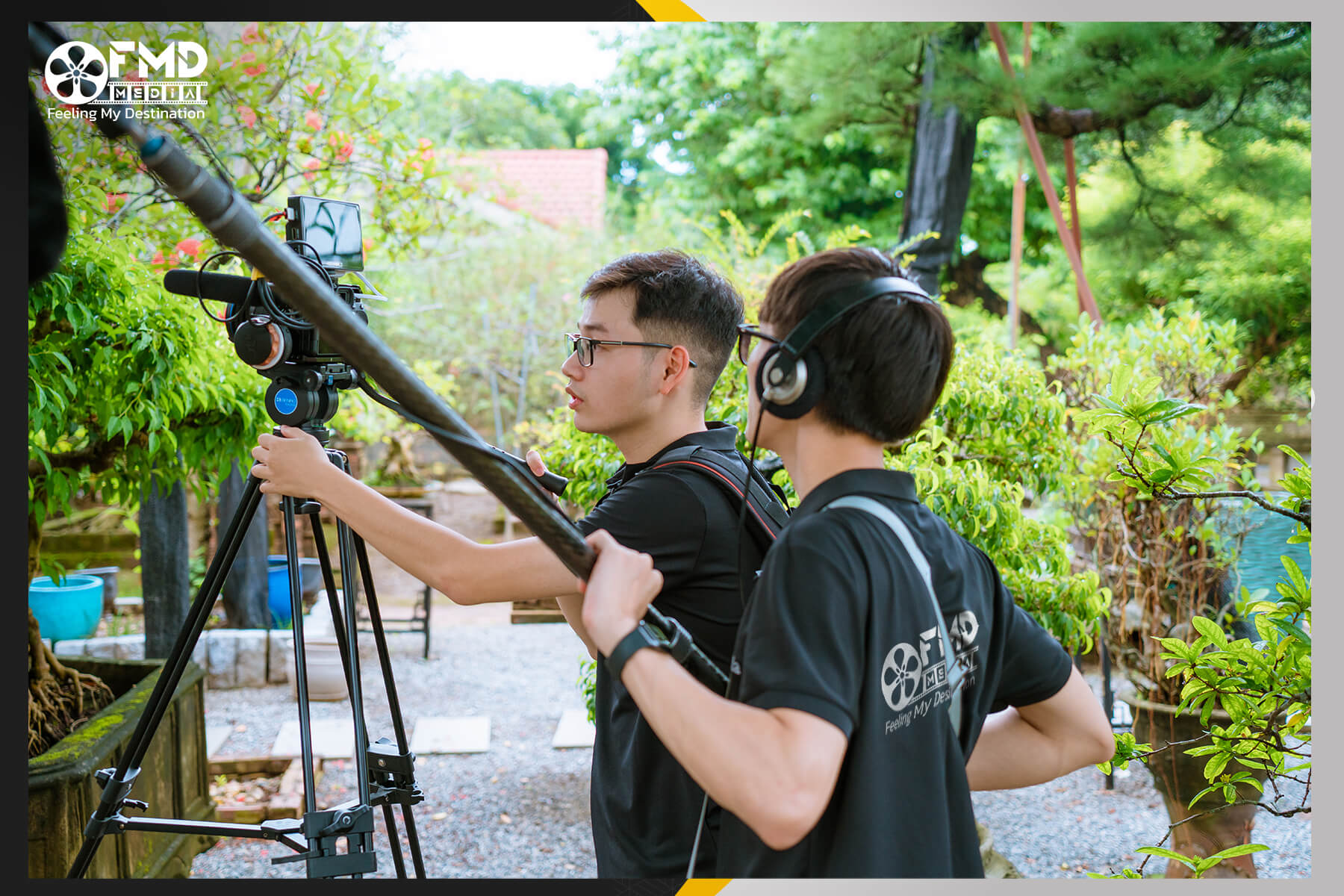 Chuẩn bị cảnh quay là bước quan trọng để sản xuất video chất lượng của FMD Media