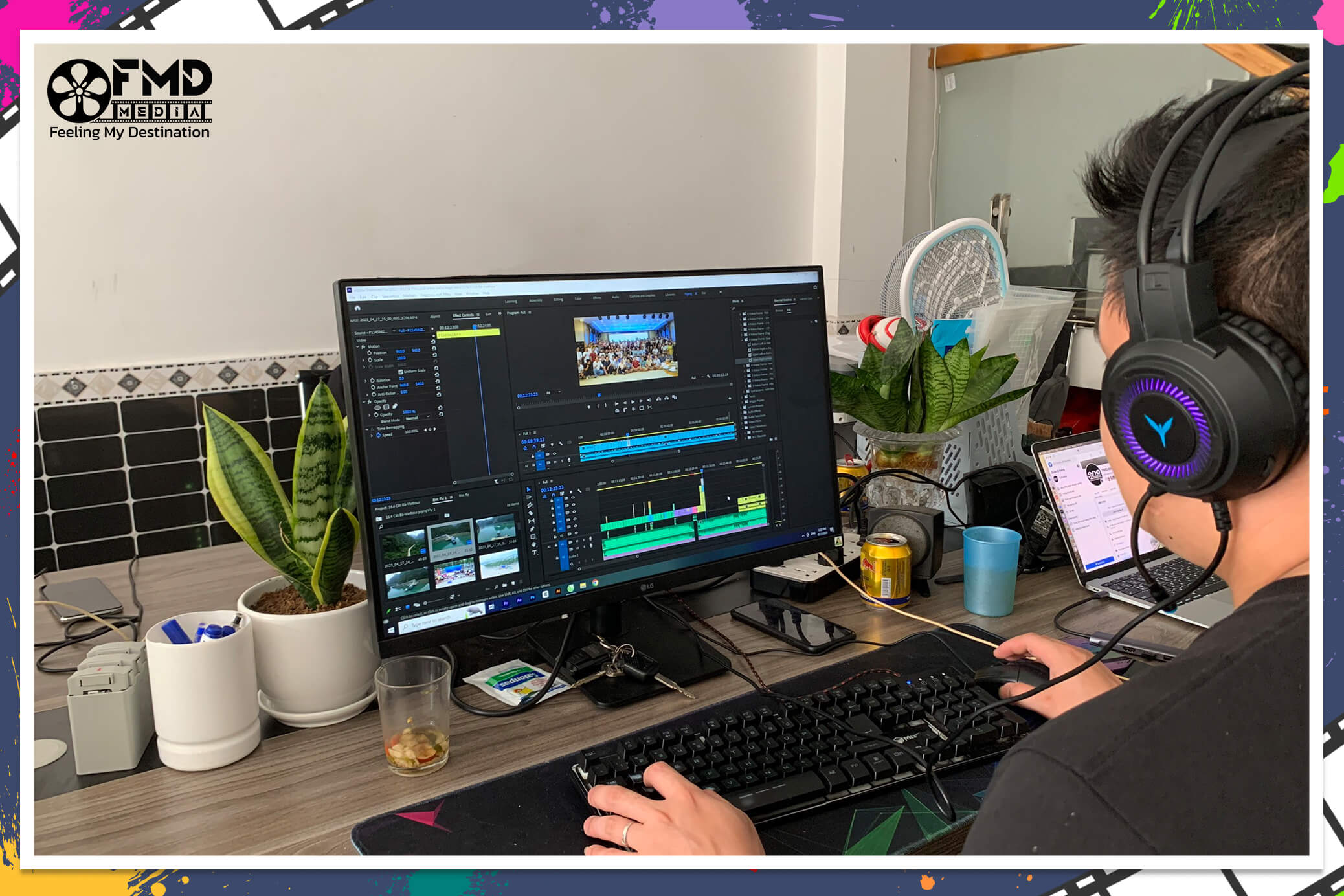 Cách sản xuất video hậu kỳ chuyên nghiệp của FMD Media