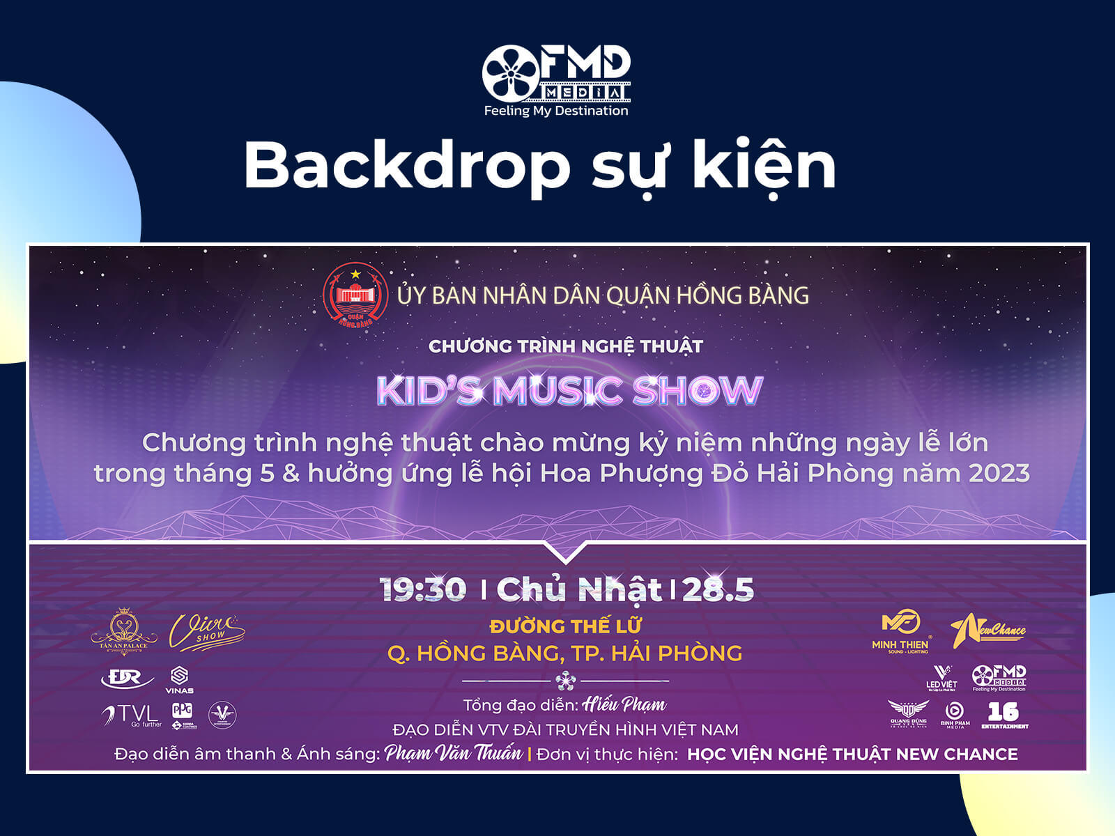 FMD Media là đơn vị quảng cáo sự kiện chuyên nghiệp tại Hải Phòng
