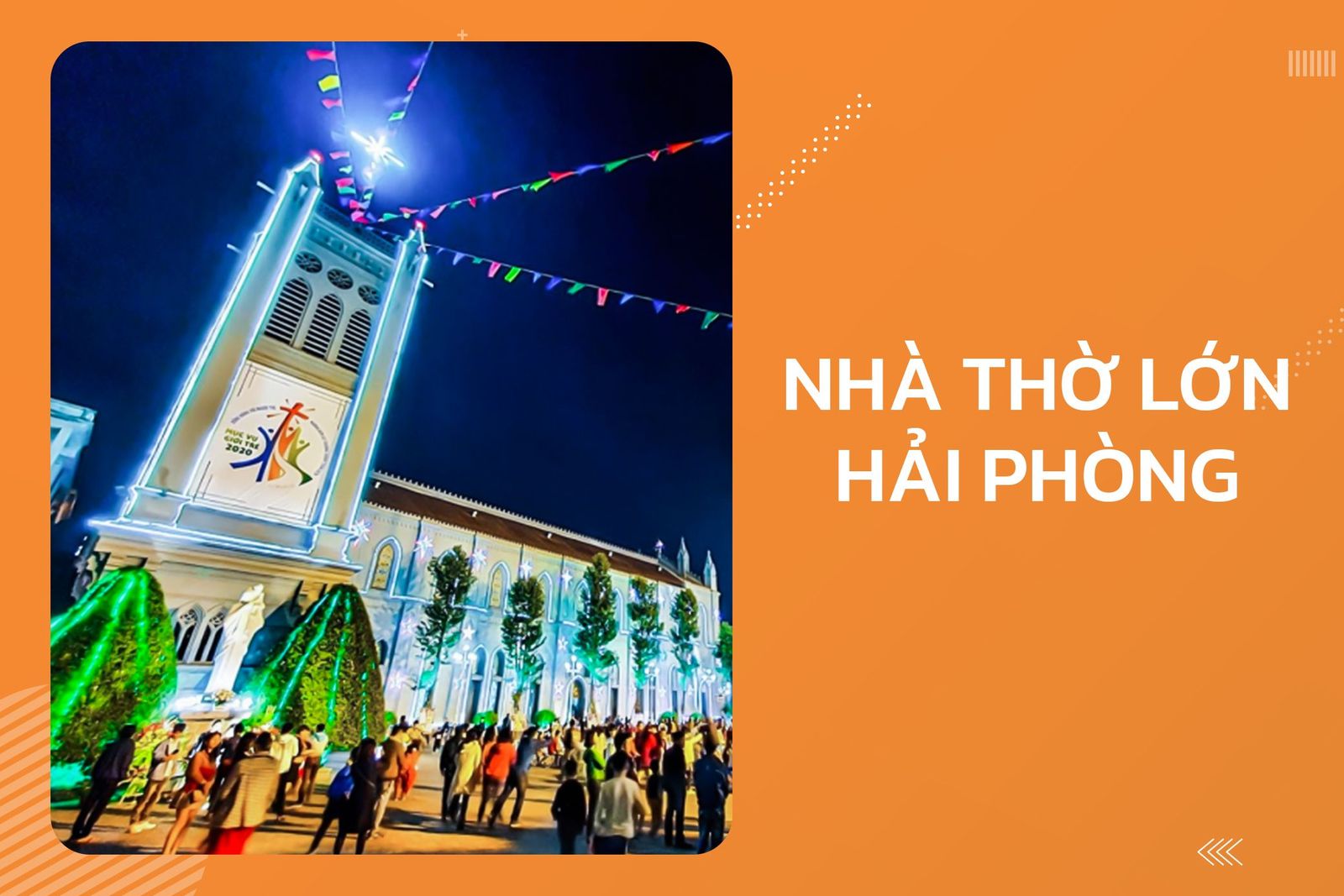 Địa điểm quay phim chụp hình tại Hải Phòng – Nhà thờ Chính tòa Hải Phòng