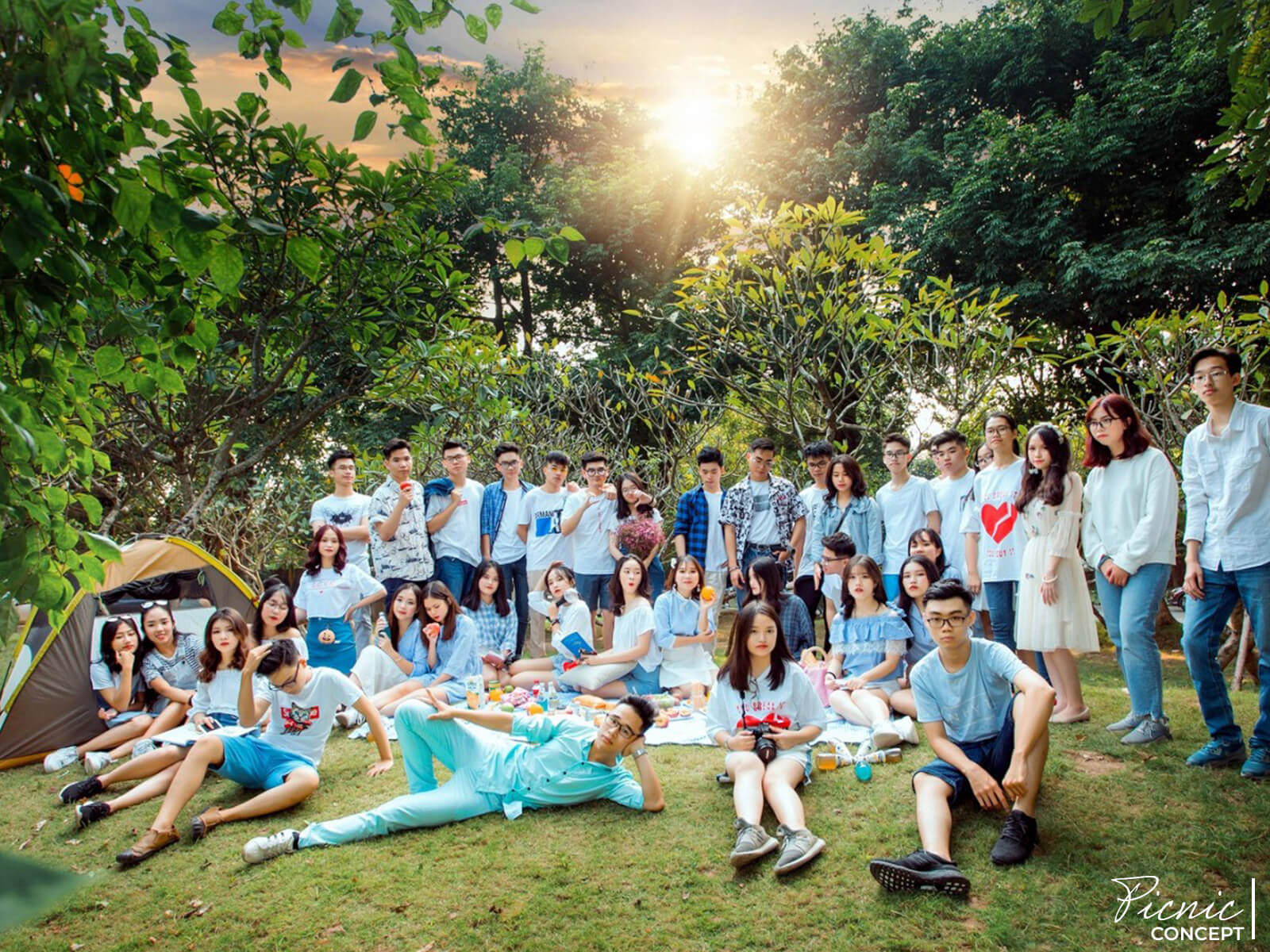 Concept kỷ yếu ấn tượng – Concept Picnic