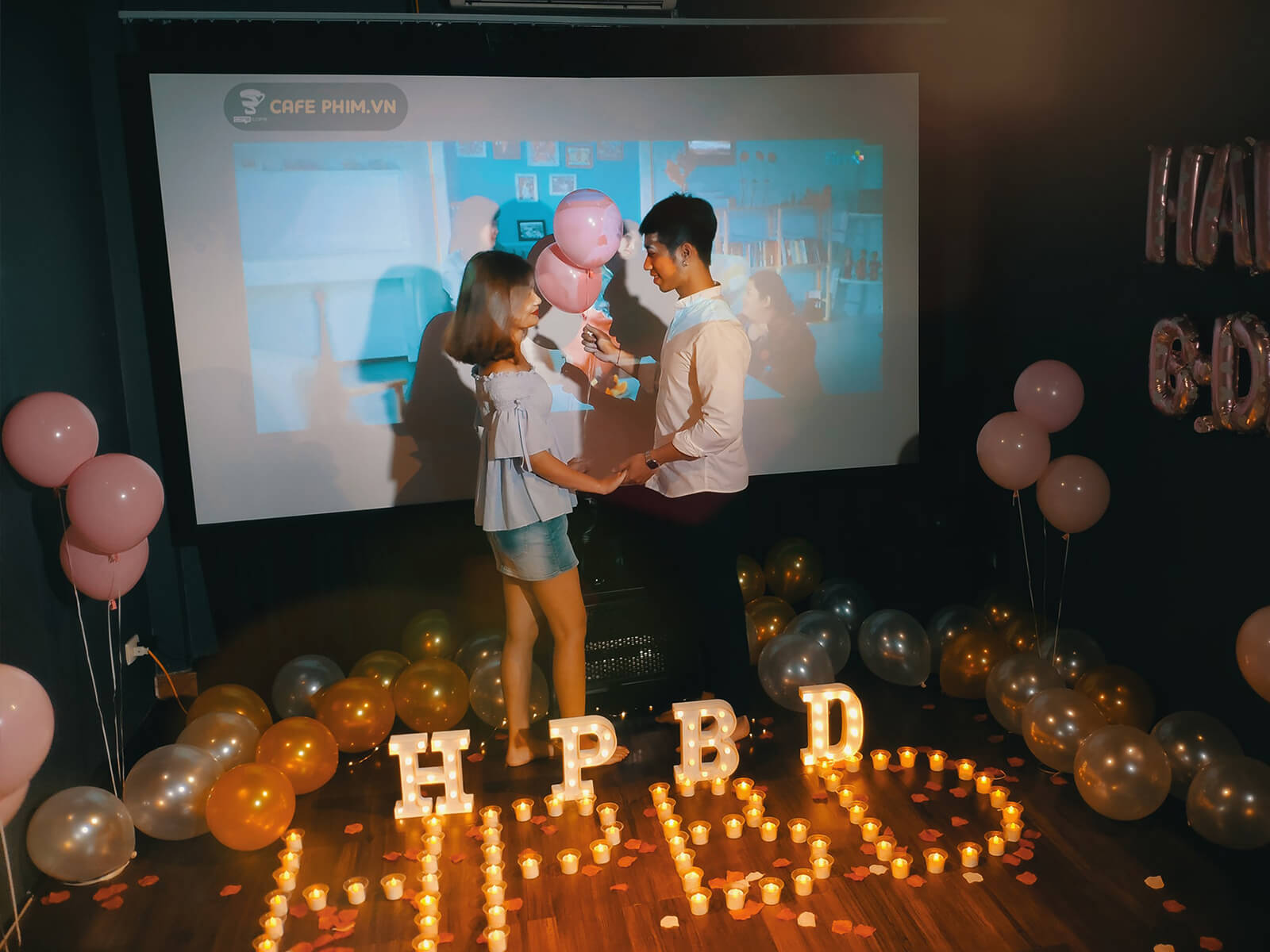 Tổ chức tiệc sinh nhật đáng nhớ tại cafefilm