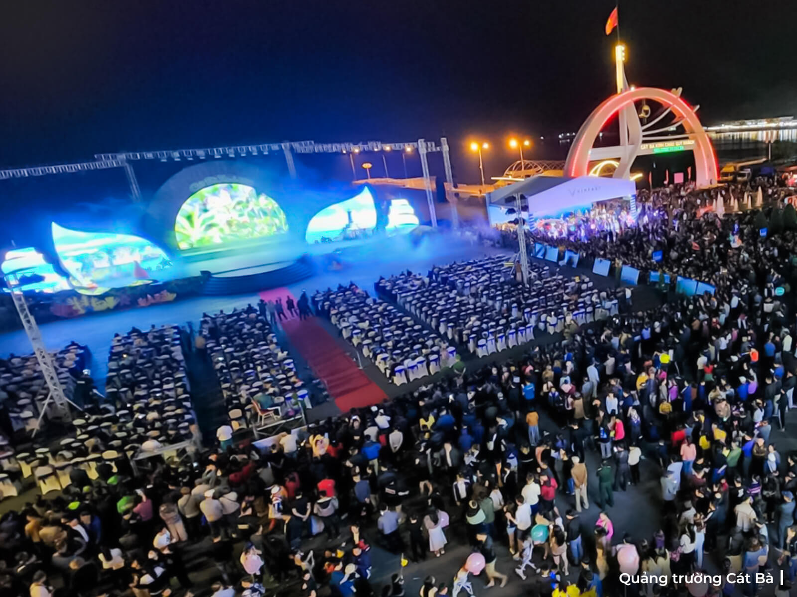 Địa điểm tổ chức sự kiện tại Hải Phòng – Quảng trường Cát Bà