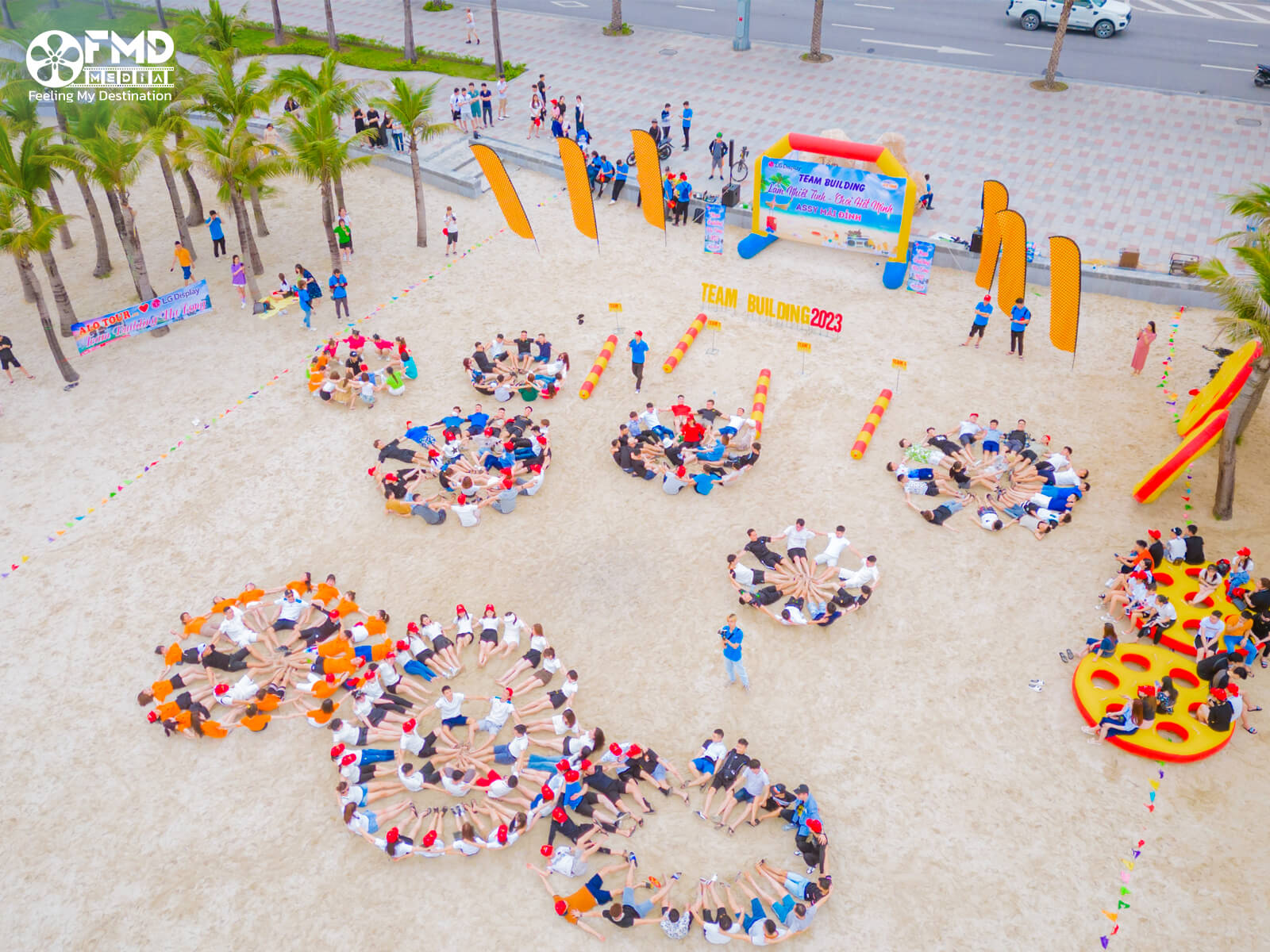 FMD Media chuyên tổ chức Teambuilding trọn gói, chất lượng cao