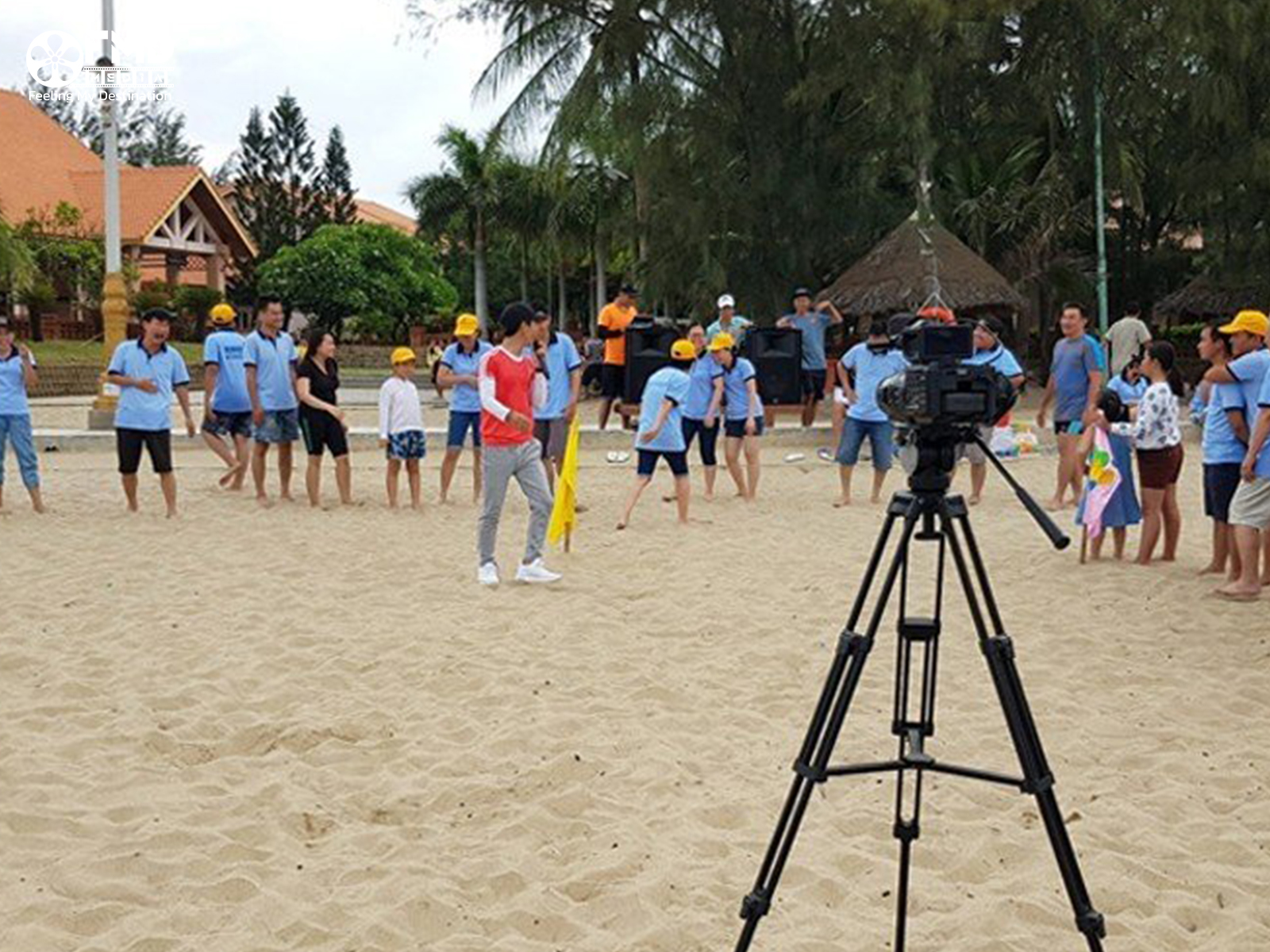 Ekip quay chụp của FMD Media cũng góp mặt trong sự kiện Teambuilding